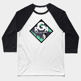 Real Guy Radio - GREEN Baseball T-Shirt